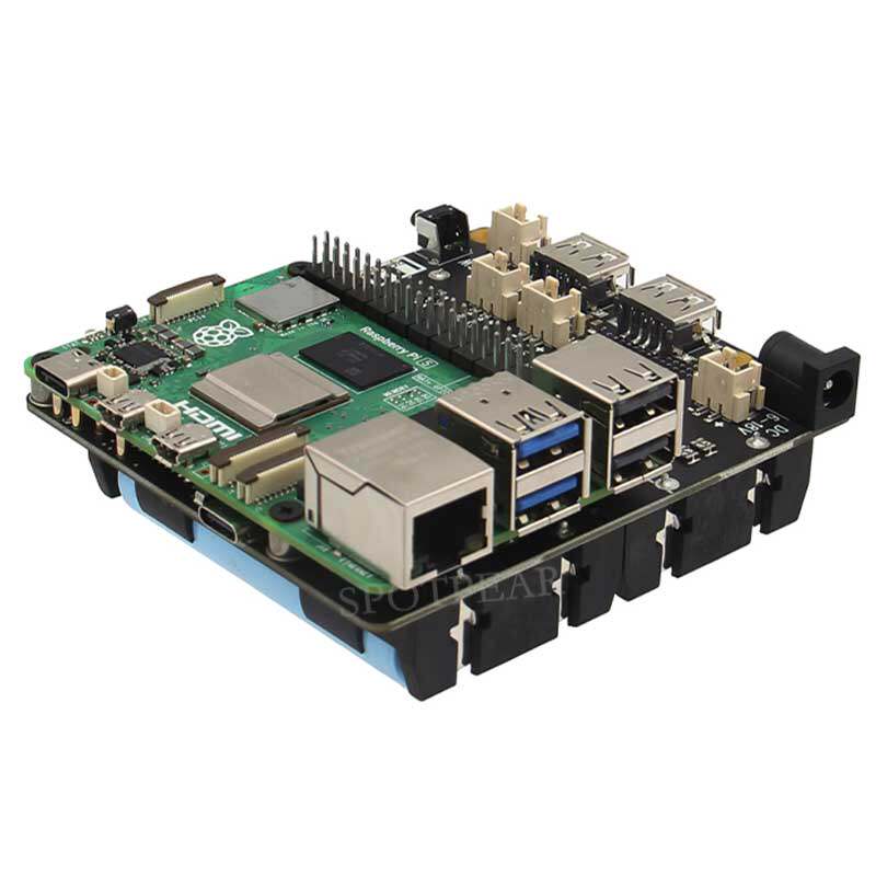 X1202 Raspberry Pi 5 UPS電源管理拡張 - Raspberry Pi Uninterrupted Power Supply Ups 18650 のレビューと価格