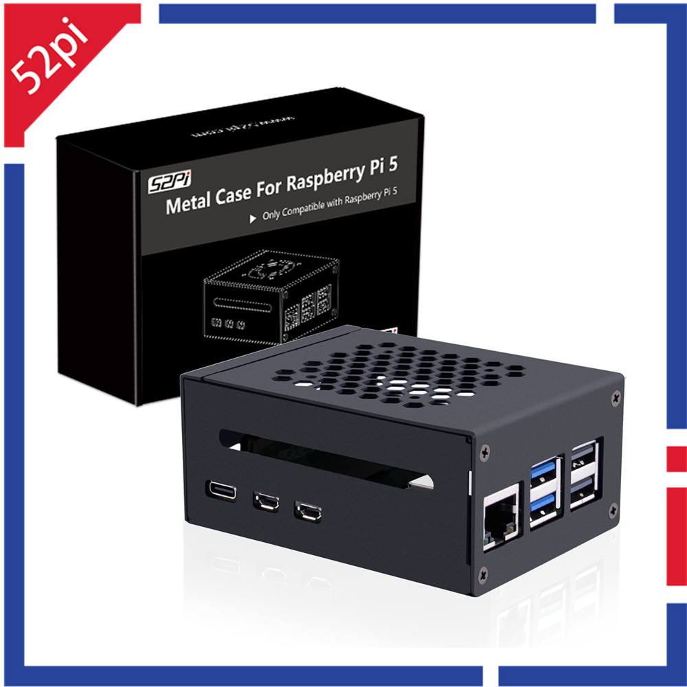 52Pi Raspberry Pi 5 メタルケース N04 - Argon One V3 M.2 Nvme Case のレビューと価格