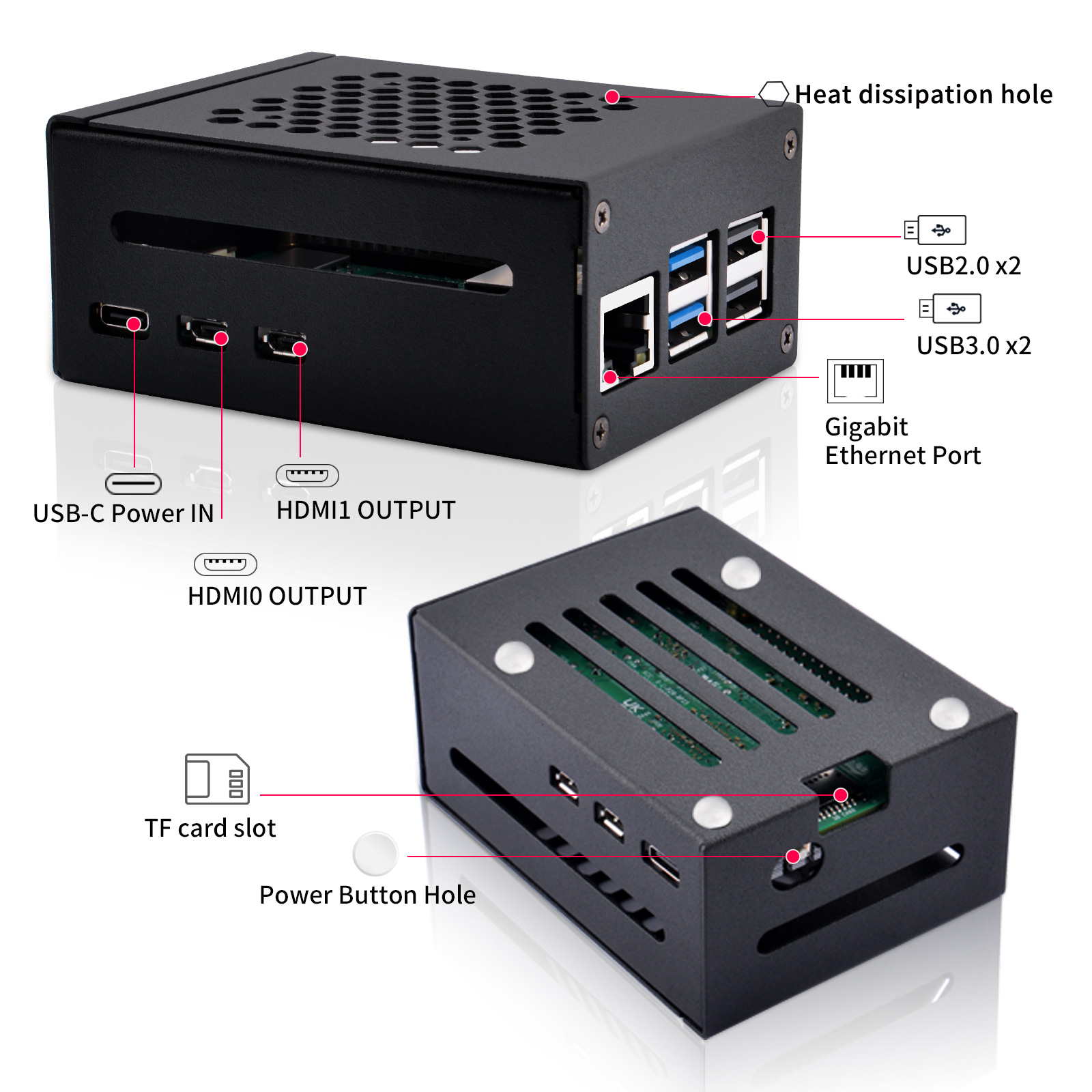 52Pi Raspberry Pi 5 メタルケース N04 - Argon One V3 M.2 Nvme Case のレビューと価格
